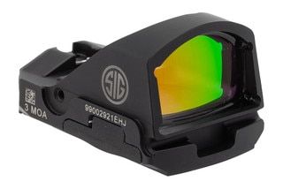 SIG Sauer ROMEO2 3 MOA Reflex Sight has a molded glass aspheric lens